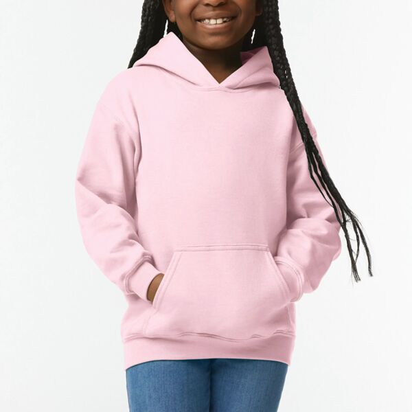 GILDAN® HEAVY BLEND HOODED YOUTH SWEATSHIRT. Thumbnail